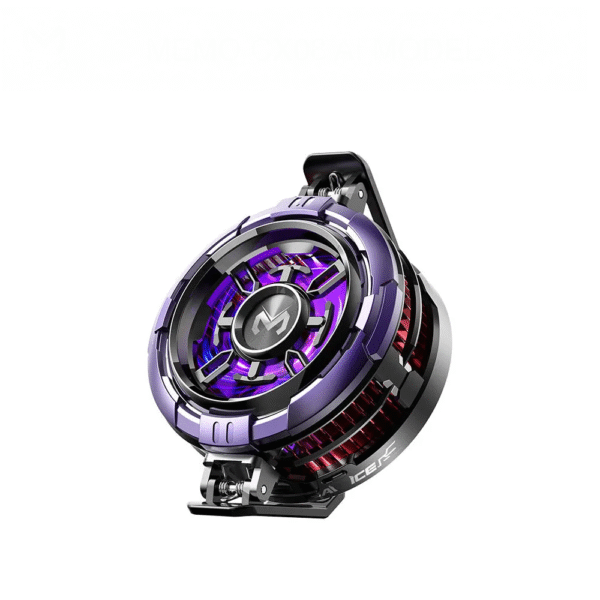 MEMO CX08 Pro Mobile Cooler Phone Radiator With AI and Pro Model 2 Gear Magnetic Phone Cooler for PUBG and Different Games